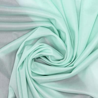 Knit lining fabric in polyester - aqua 