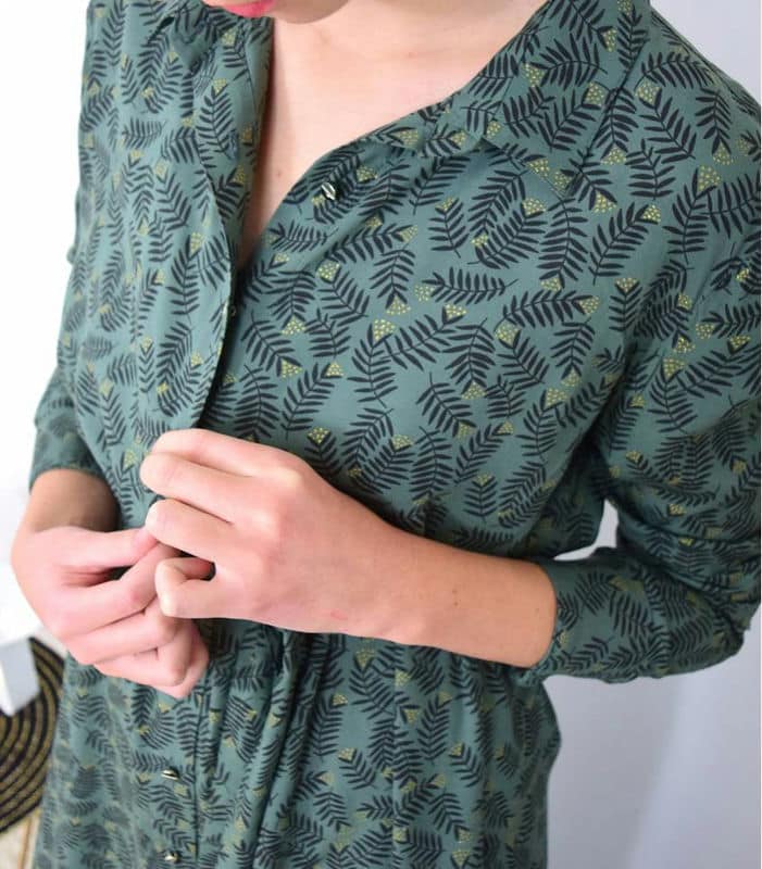 Pattern dress shirt Cachette