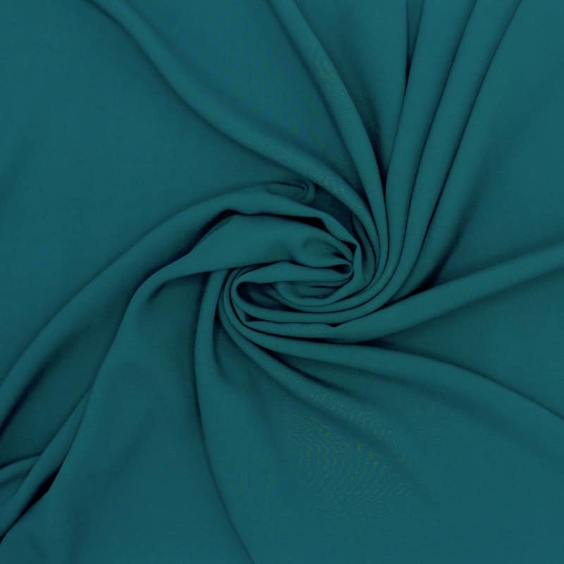 Bambou viscose fabric - peacock blue 
