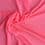 Gekreukeld polyester effen fluo roze 