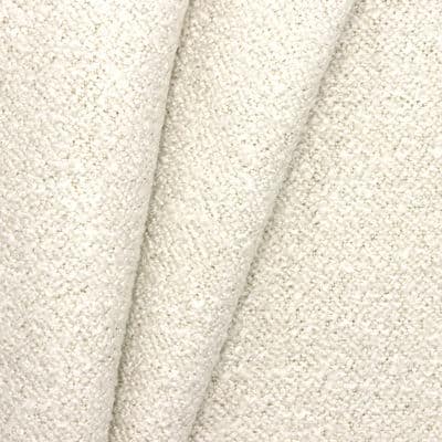 Upholstery fabric with loops - off-white