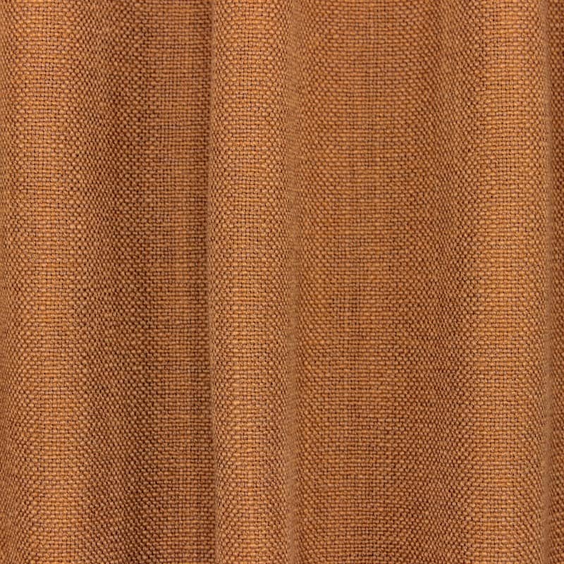 Fabric with linen aspect - rust-colored