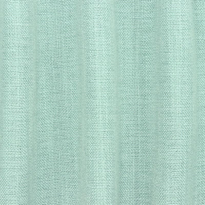 Fabric with linen aspect - aqua 
