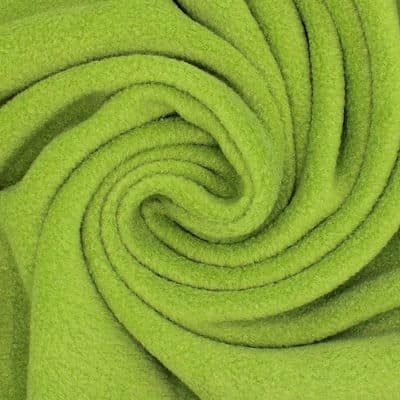 Fleece stof - groen