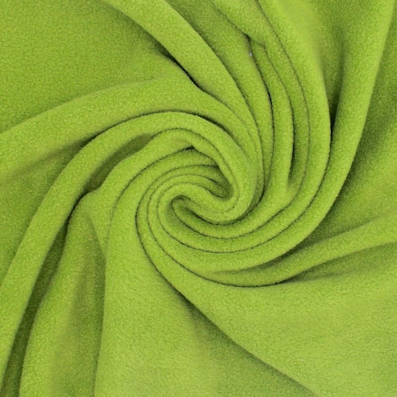 Fleece fabric - green