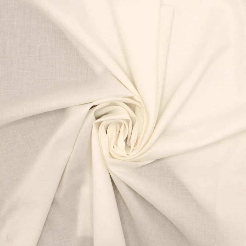 100% cotton fabric - off-white 