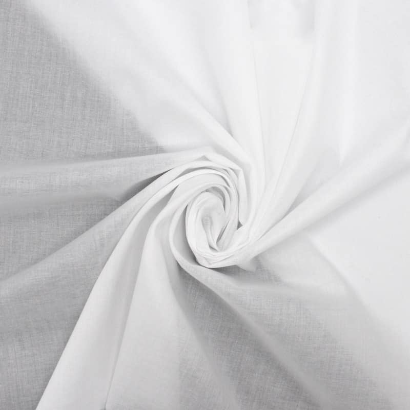 100% cotton fabric - white 