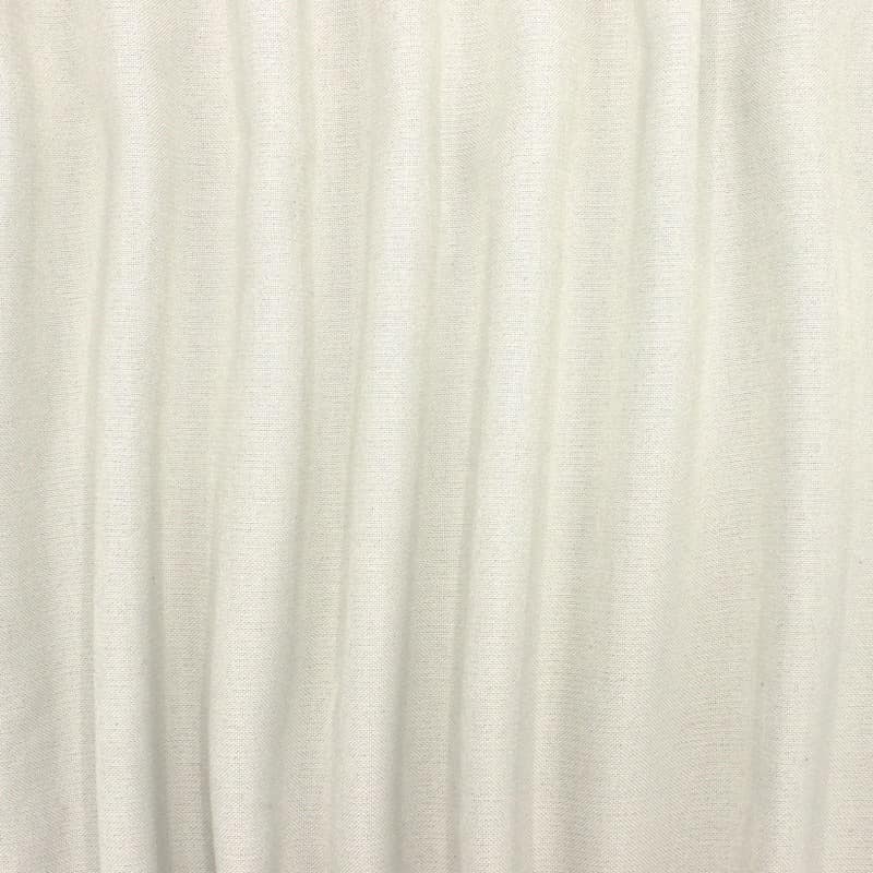Tissu ameublement opacifiant - blanc argile