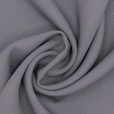 Thick twill fabric 100% vigin wool - grey