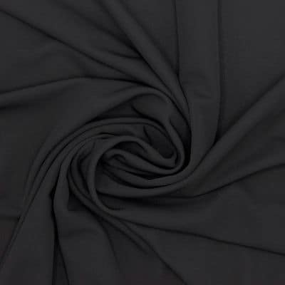 Tissu viscose extensible - noir