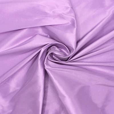 Tissu extensible polyester - lilas 