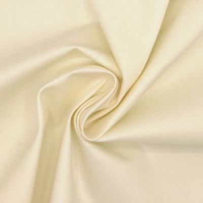 Twill coton extensible - vanille