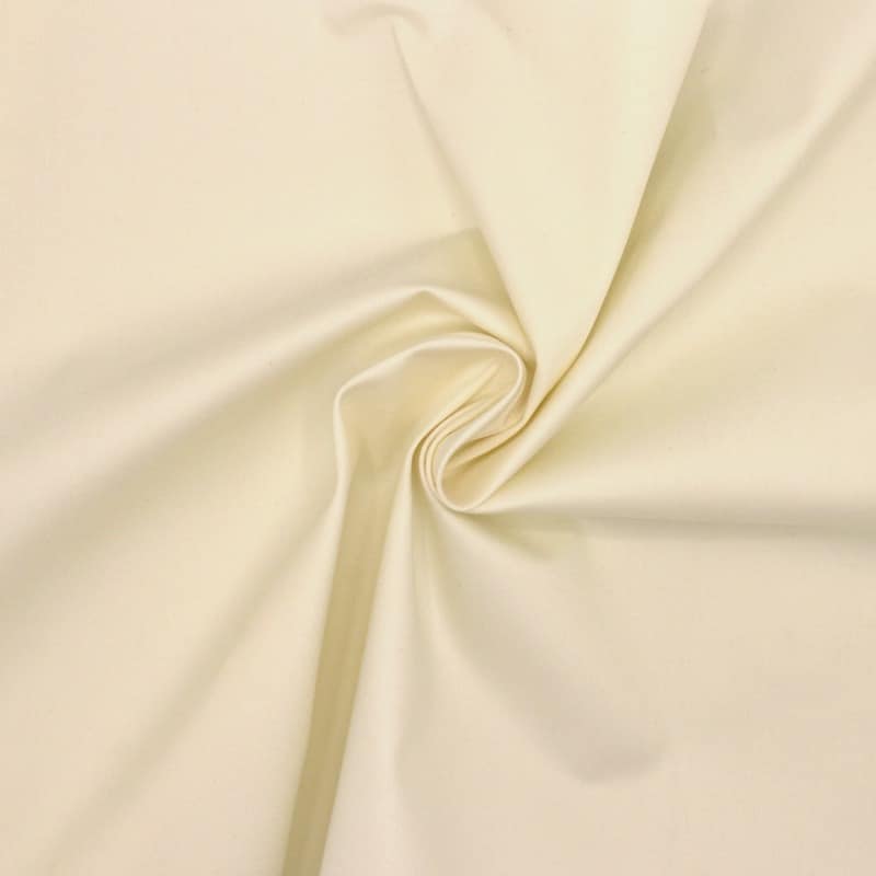 Extensible cotton twill fabric - vanilla 