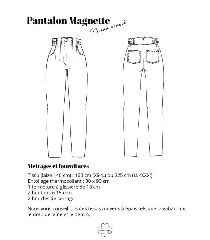 Pattern pants Magnette