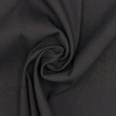 Extensible cotton fabric - black 