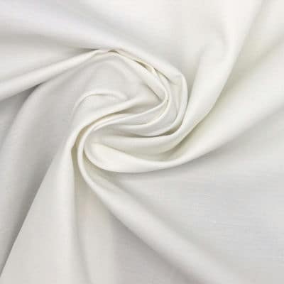 Flamed cloth - white 