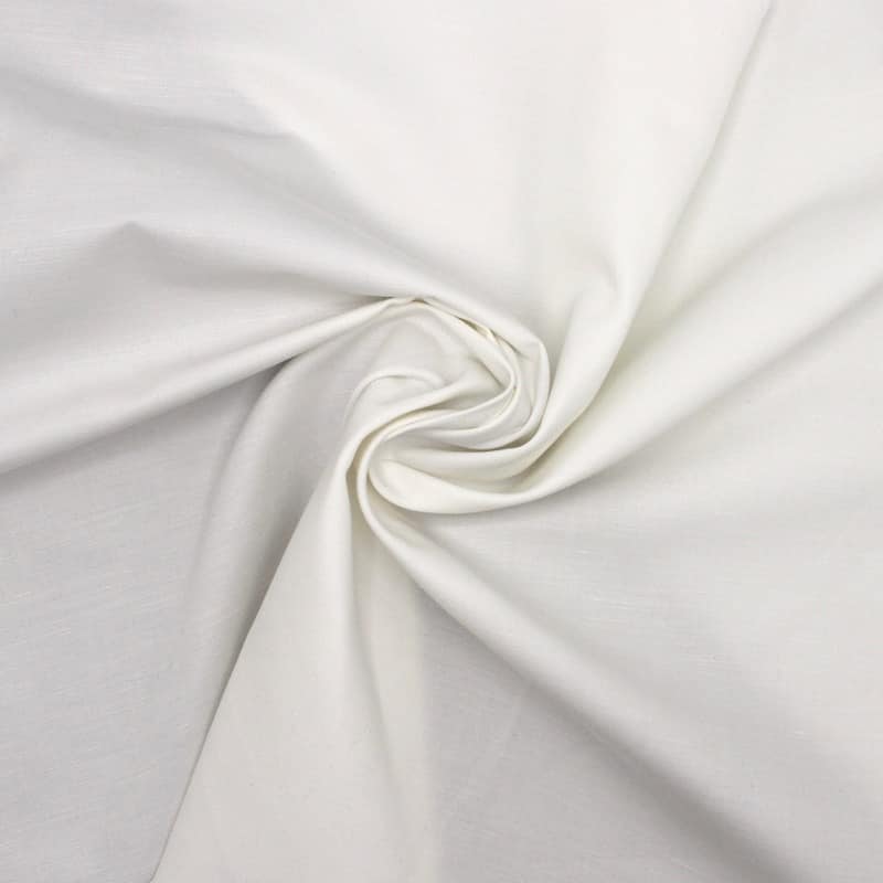 Flamed cloth - white 