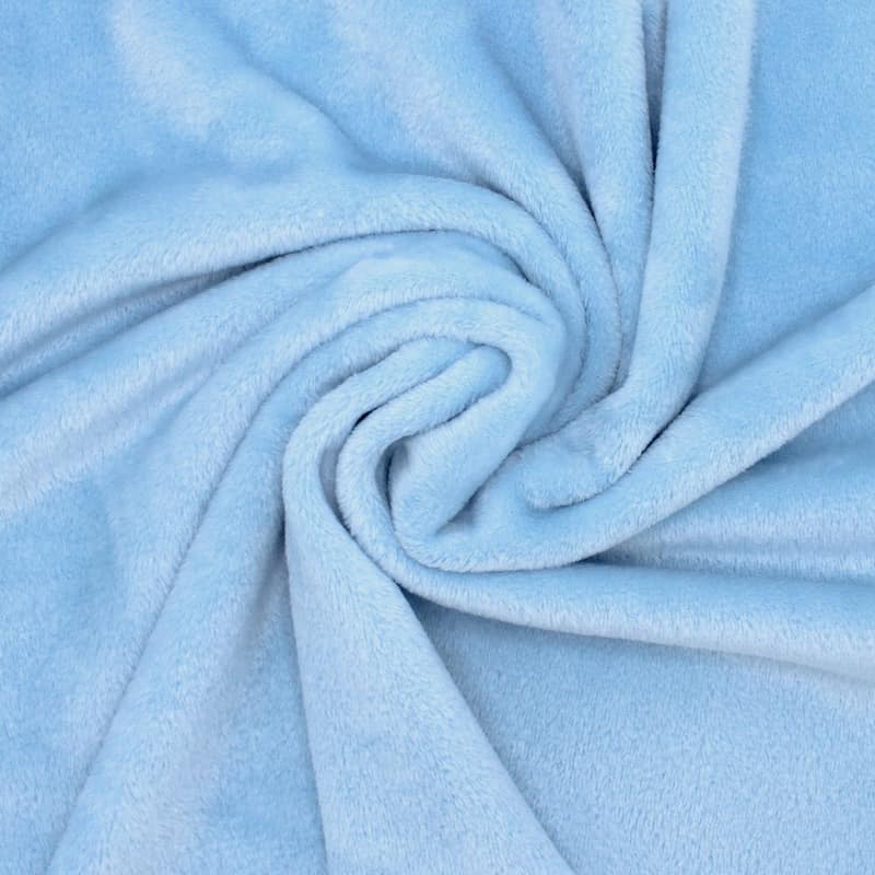 Navy blue velvet fabric