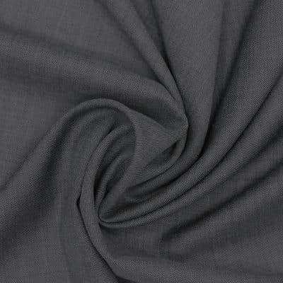 Tissu 100% laine froide - gris foncé
