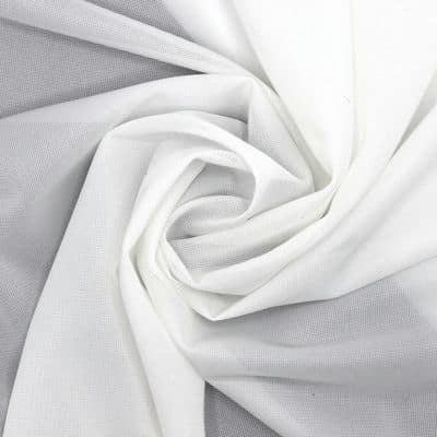 Polyester knit lining fabric - white