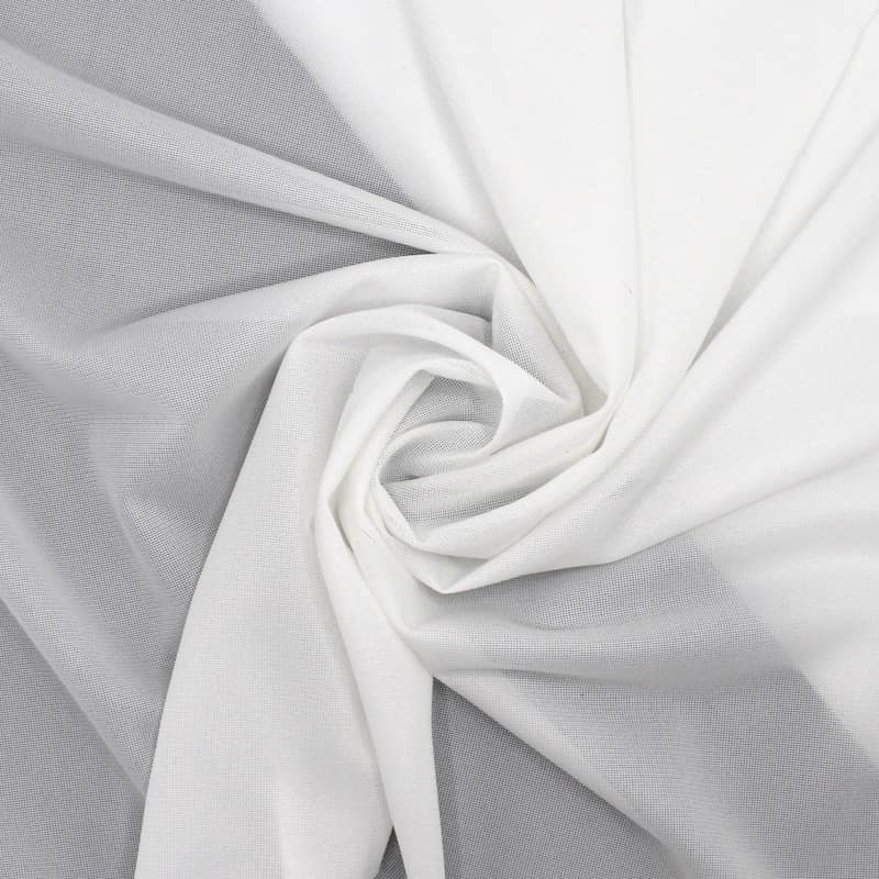 Gebreide polyester voeringstof - wit
