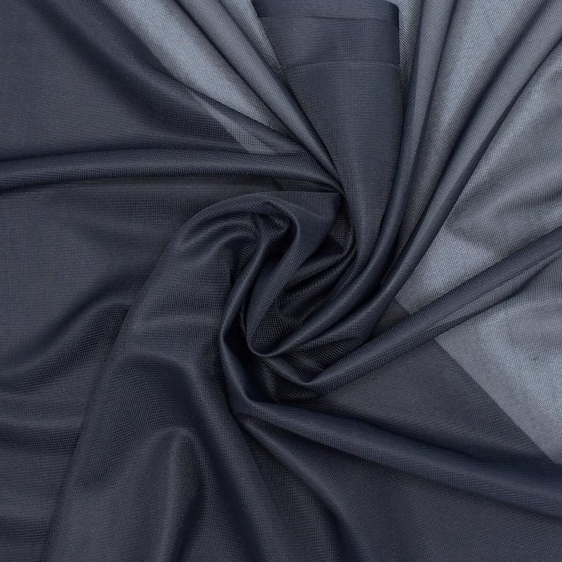 Polyester knit lining fabric - midnight blue