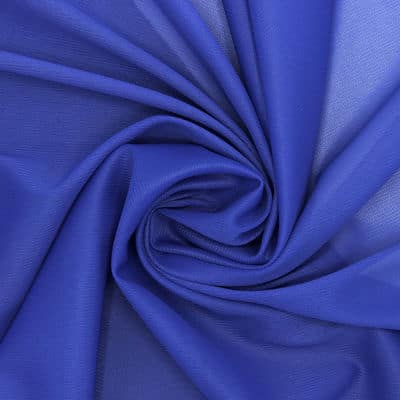 Polyester knit lining fabric - blue