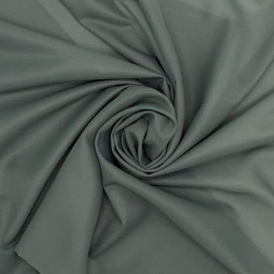 Gebreide polyester voeringstof - grijsgroen
