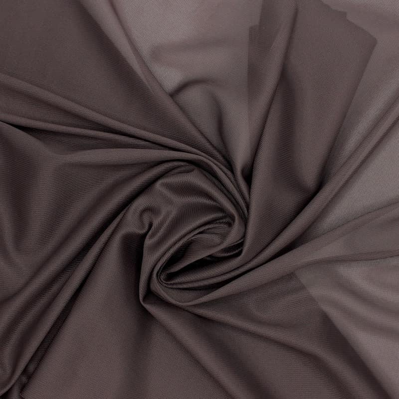 Polyester knit lining fabric - brown