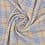 Extensible checkered jacquard fabric - beige 