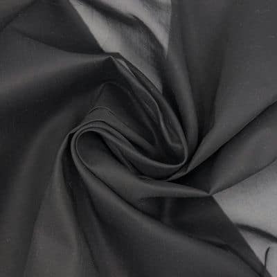 Organdy fabric - black 