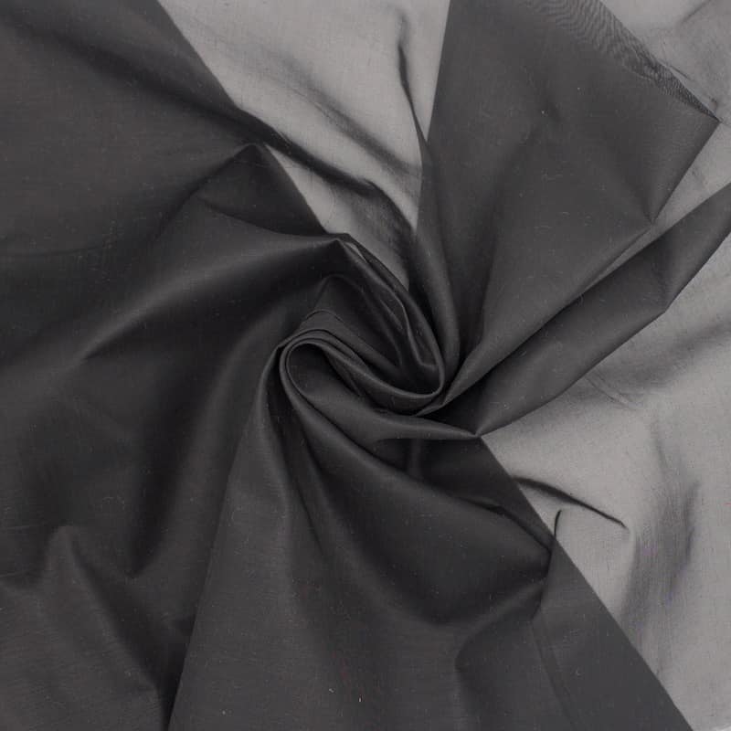 Organdy fabric - black 