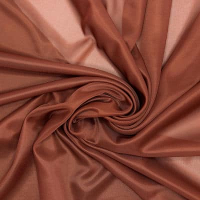Gebreide polyester voeringstof - bruin