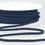Braided cord - navy blue 