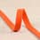Flat tubular braid - orange