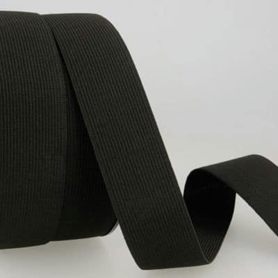 Knit elastic - black