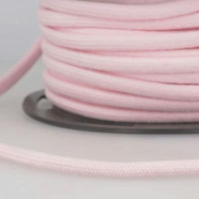 cordon en coton rose