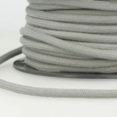 cordon en coton gris