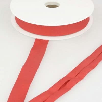 Rekbare jersey biaisband - rood