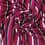 Striped knit jacquard fabric - fuchsia 