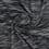 Striped cotton knit fabric - black