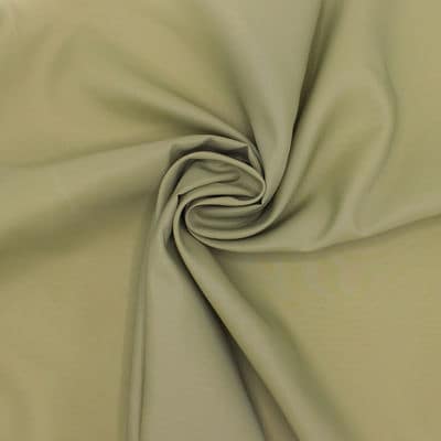 Coupon van 3m Polyester voeringstof - olijfgroen
