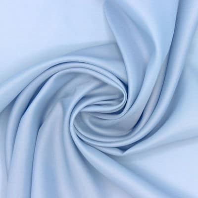 Cloth of 3m of Polyester lining fabric - sky blue