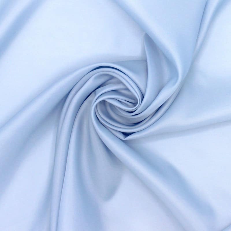 Coupon van 3m polyester voeringstof - hemelsblauw