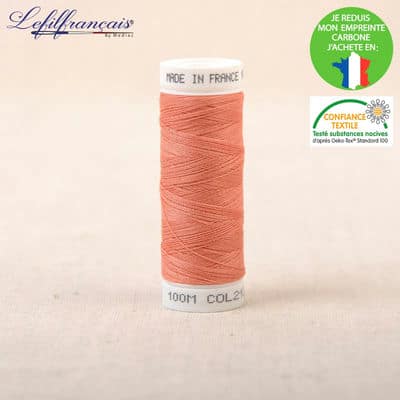 Sewing thread - coral