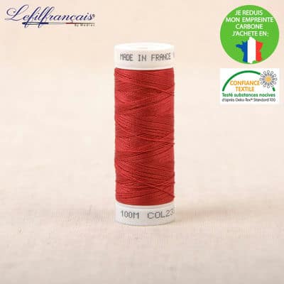 Sewing thread - red