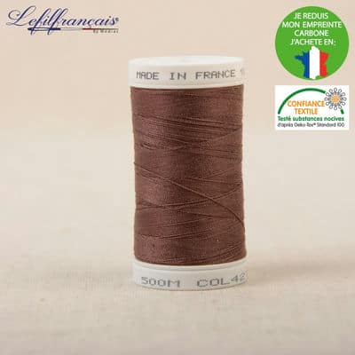 Sewing thread - brown