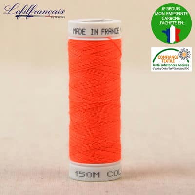 Sewing thread - neon orange 