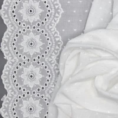 Cotton lace - white