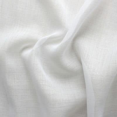 White polyester veil